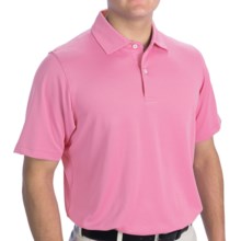 82%OFF メンズゴルフシャツ フェアウェイとグリーンソリッドテックポロシャツ - ショートスリーブ（男性用） Fairway and Greene Solid Tech Polo Shirt - Short Sleeve (For Men)画像